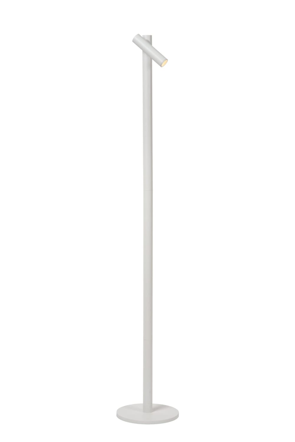 Lampadaire alu rechargeable 1 lumière blanc