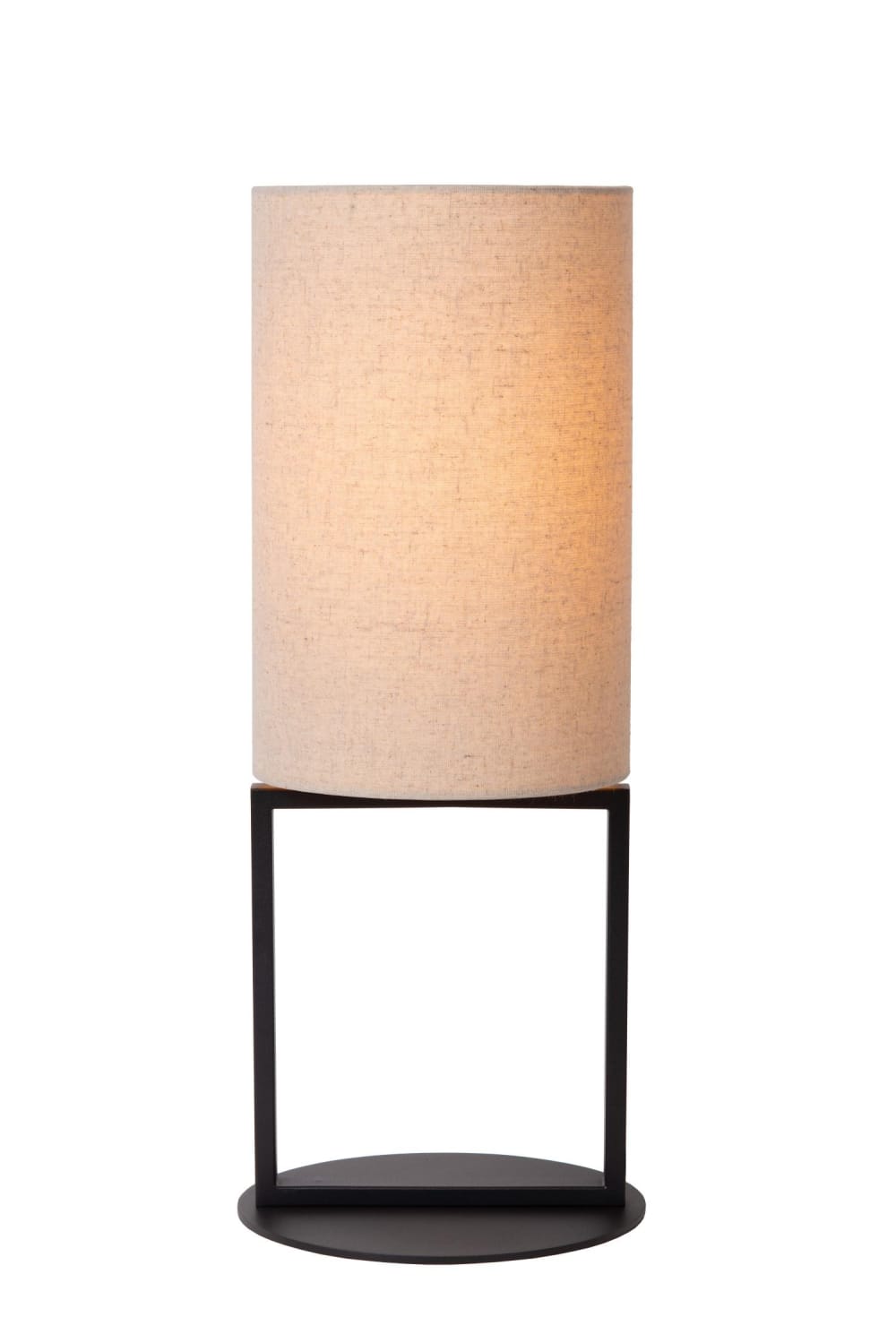 Lampe de table coton crème