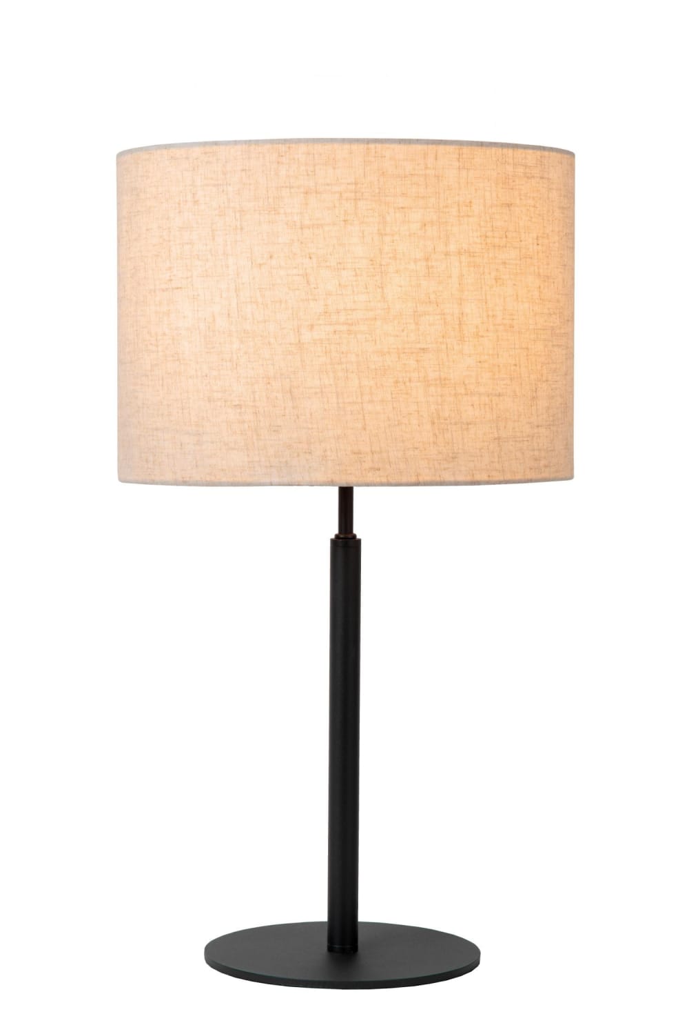 Lampe de table coton crème