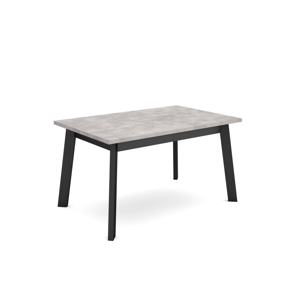 Esstisch Holzeffekt 140x90x75cm Zementgrau - Maisons Du Monde