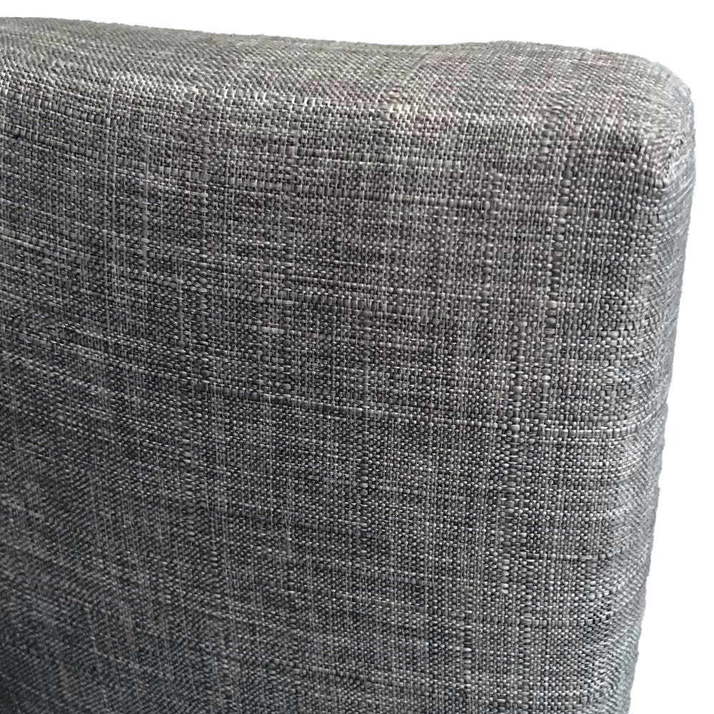 Lit avec sommier et matelas gris clair 140x190cm