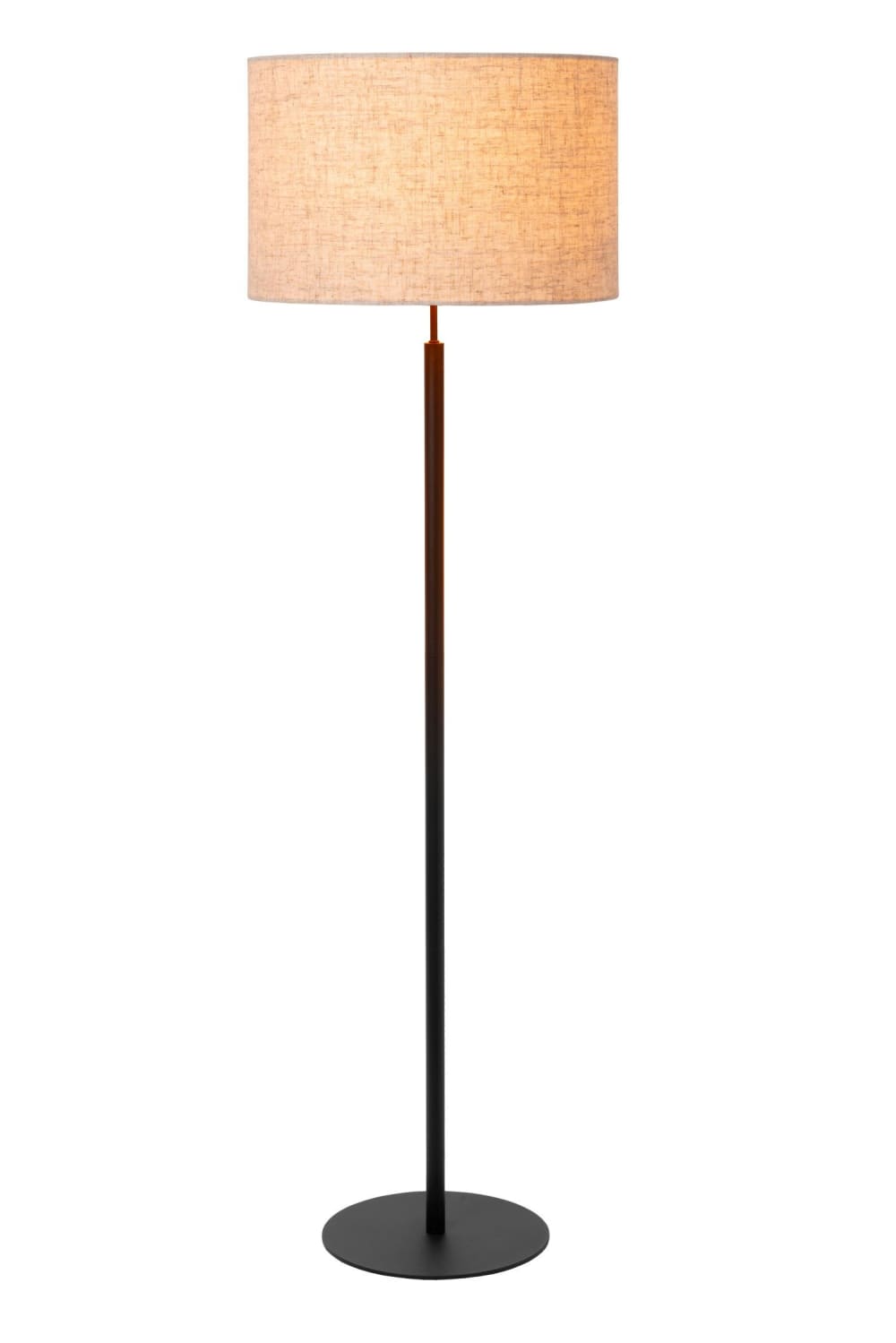 Lampadaire coton crème
