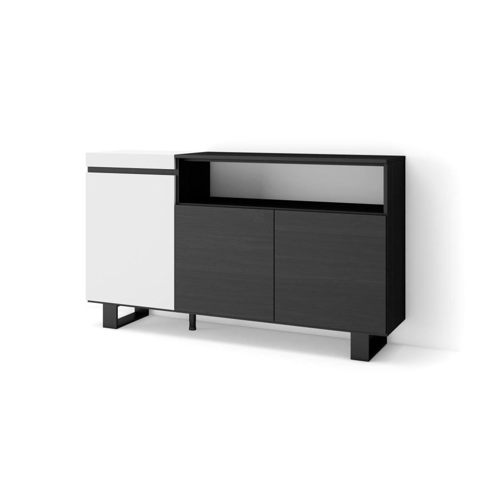 buffet effet bois blanc