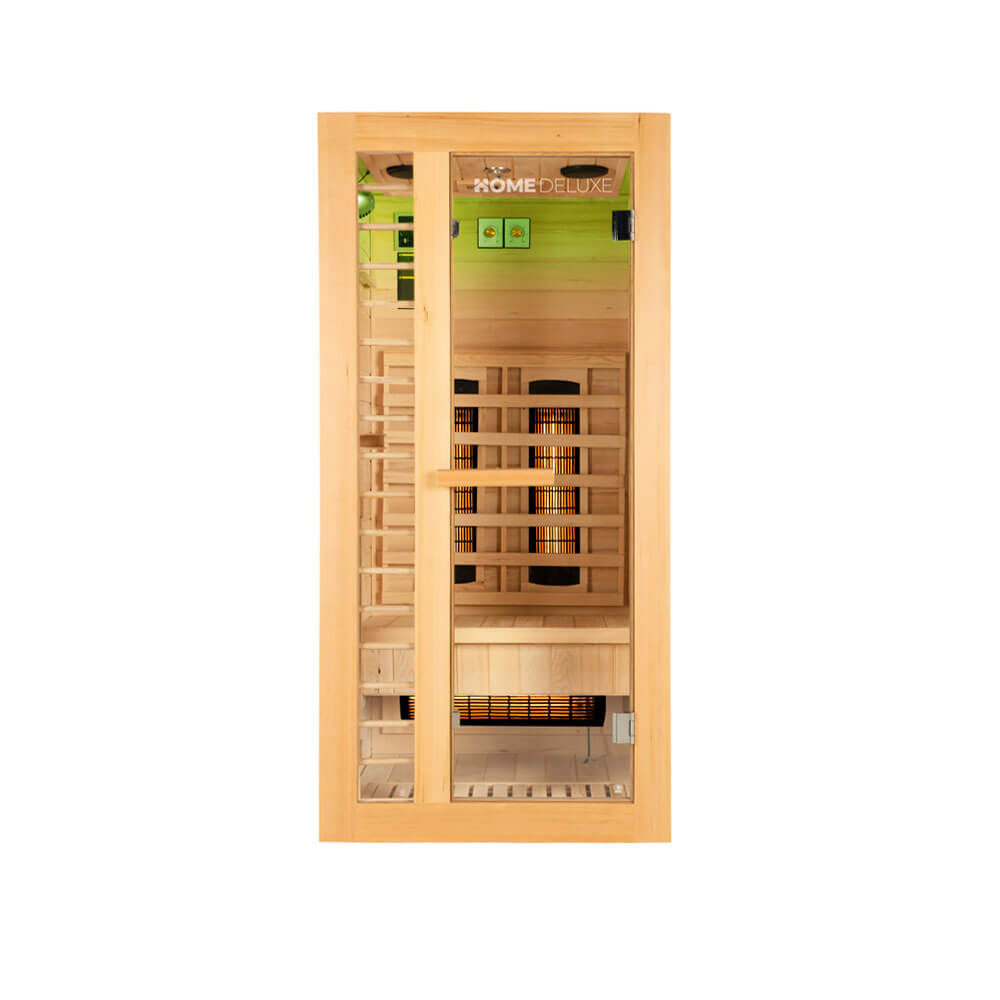 Cabine infrarouge en bois pour 1 personne 90x90 cm