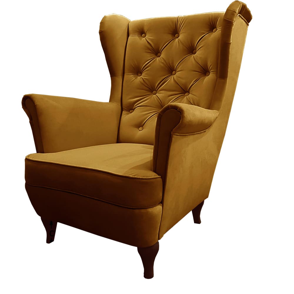 Fauteuil Chesterfield - pieds