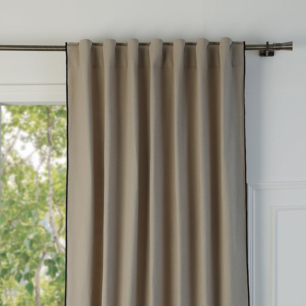 Schlaufenvorhang aus Leinen 140x290 - Maisons Du Monde