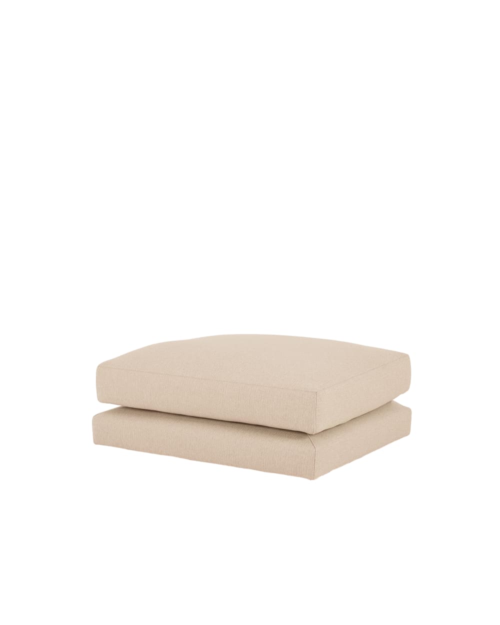 pouf beige 96x78cm