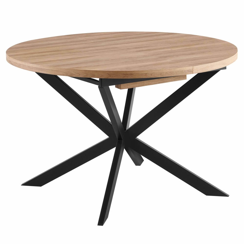 Table à manger ronde - extensible bois