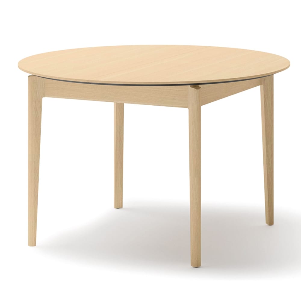 Selsey Ausziehtisch Helle Eiche-Optik 120–240 x 120 cm style modern Beige Spanplatte