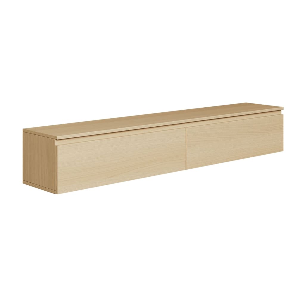 Selsey TV-Hängeboard, Eiche Lindberg, 175 cm style modern Beige Spanplatte