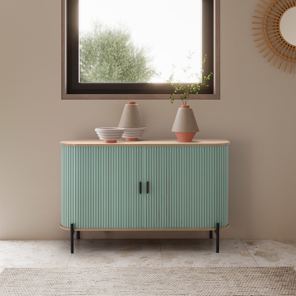 Buffet 2 portes couleur Bleu