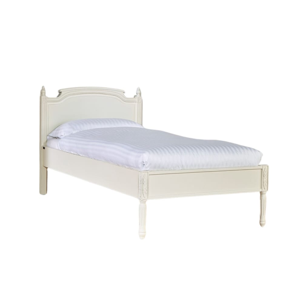 Lit noir 90x190 style - classique