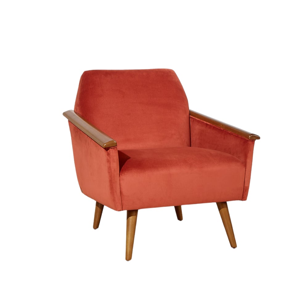 fauteuil en hévéa et