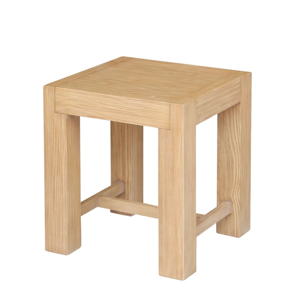 Robin des Bois Moderner Hocker aus Massivholz Braun style modern Braun