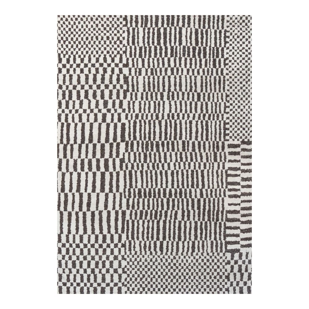 Louis de Poortere BERBER - Teppich waschbar In-/Outdoor Weiß 280x390 Weiß Pes - Polyester