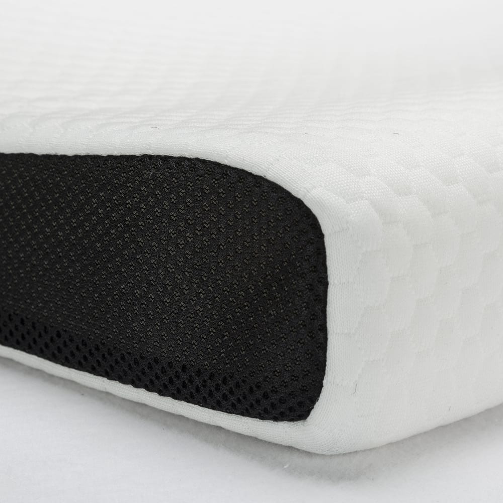 Oreiller mémoire de forme 40x70 aloe vera fermeté moyenne — vue 4