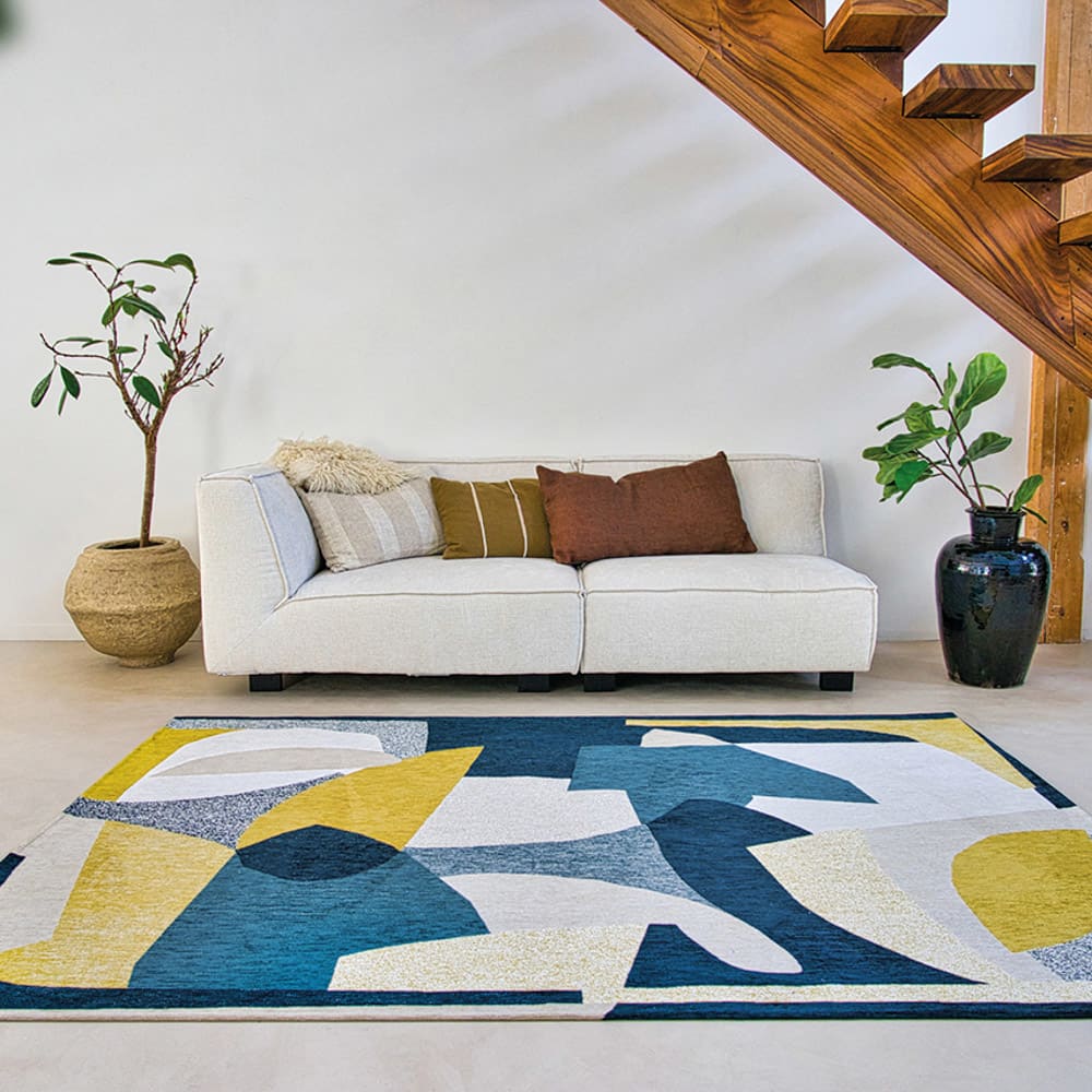 Teppich aus Polyester, 100x140, multicolor - Maisons Du Monde