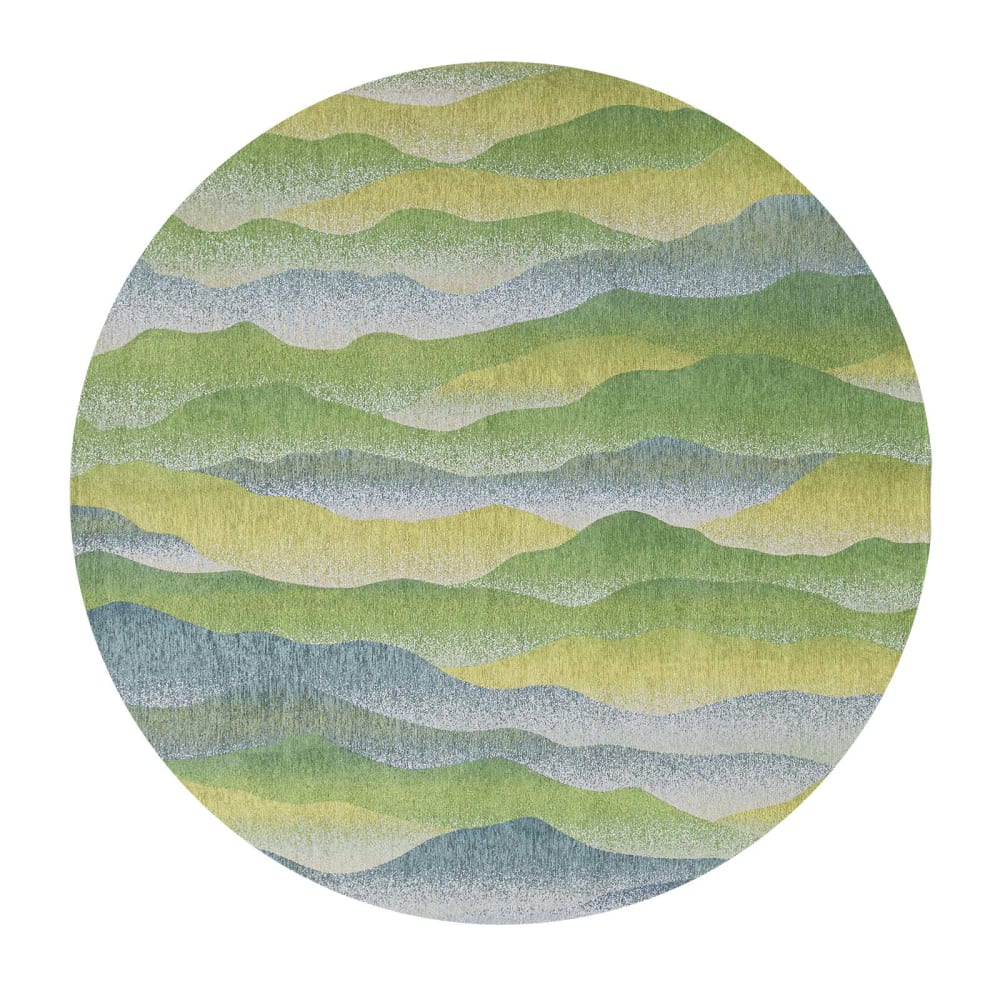 tapis salon et chambre - moderne vert