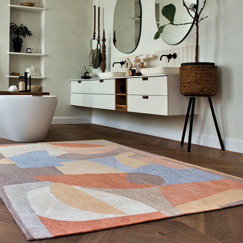Teppich aus Polyester, 100x140, multicolor - Maisons Du Monde