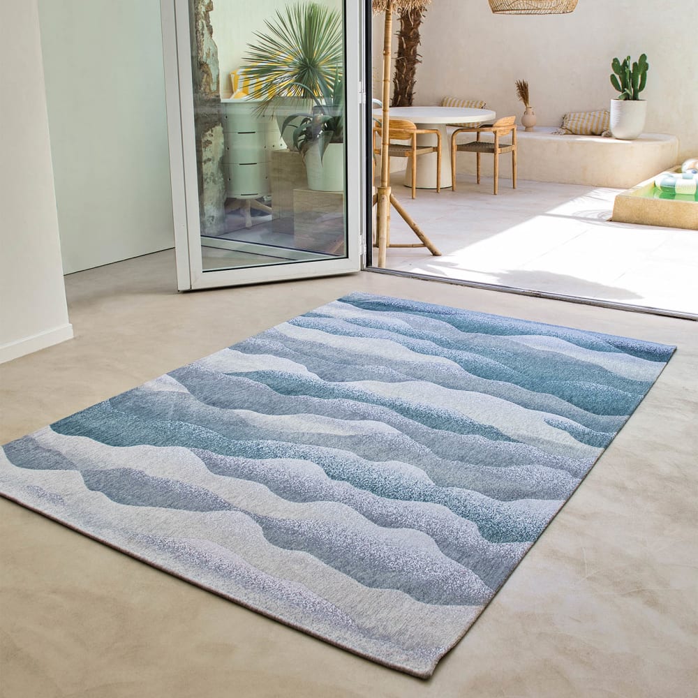 HIMALAYA - Teppich Blau 100x140 - Maisons Du Monde