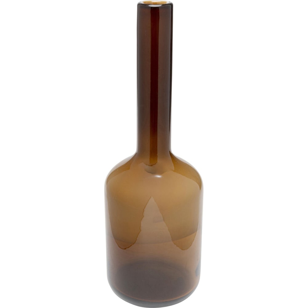Vase en verre marron H46