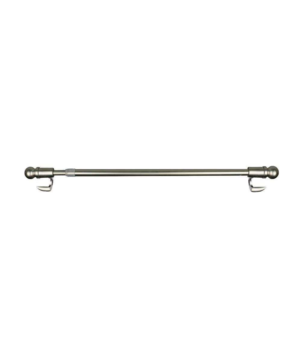 Tringle extensible autobloquante 60 à 90cm argenté — vue 4