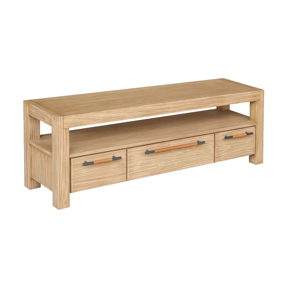 Meuble tv style contemporain - massif