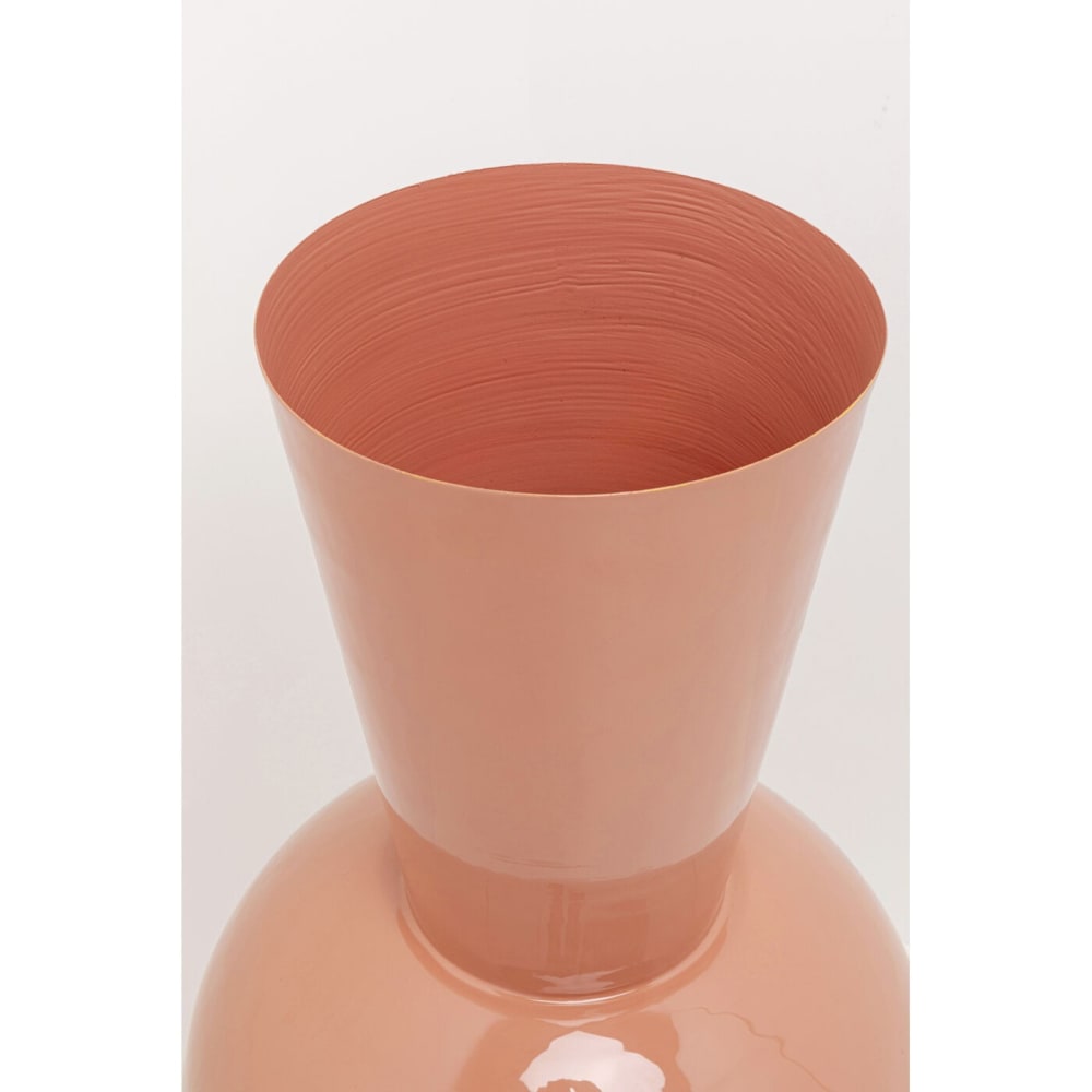 Vase aus Stahl, rosa, H83cm - Maisons Du Monde