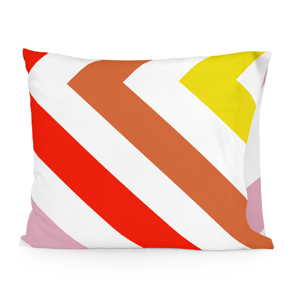 Taie d'oreiller 100% Coton Multicolore 60x70 cm