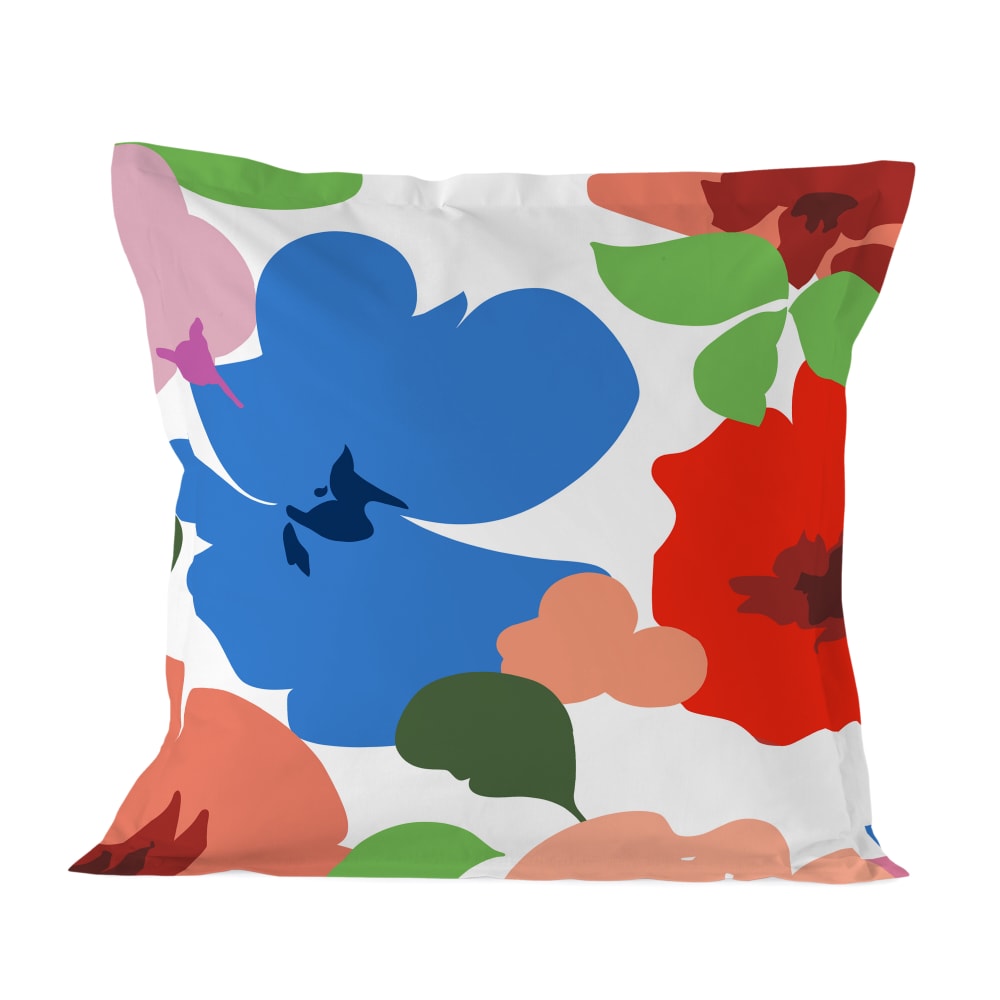 Happy Friday Kissenbezug aus 100% Baumwolle 60x60 cm Mehrfarbig style modern Mehrfarbig Baumwolle