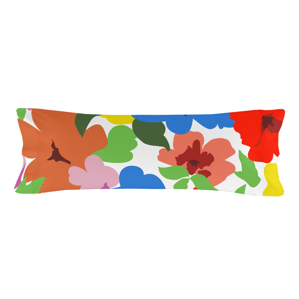 Happy Friday Kissenbezug aus 100% Baumwolle 45x110 cm Mehrfarbig style modern Mehrfarbig Öko-Tex Zertifikat Baumwolle
