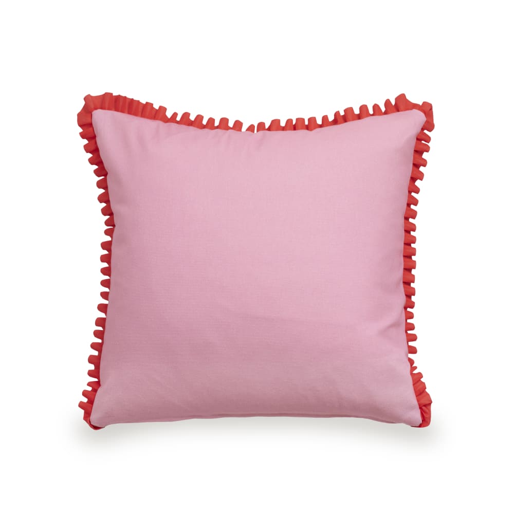 Housse de coussin décoratif 100% Coton Multicolore 50x50 cm — vue 3