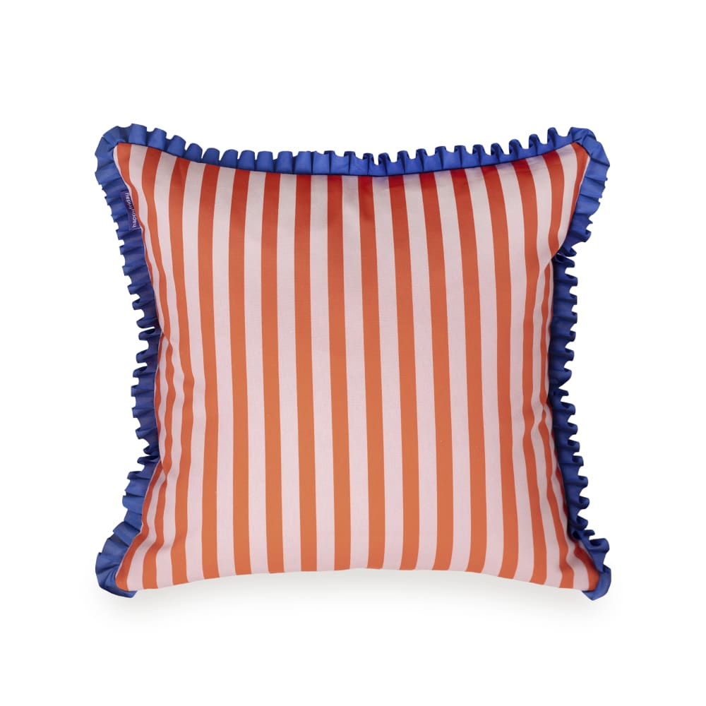 Happy Friday Dekorative kissenbezug aus 100% Baumwolle 50x50 cm Mehrfarbig style modern Mehrfarbig Baumwolle