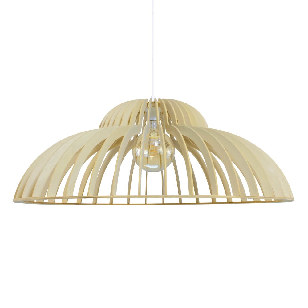 Suspension en lamelles de bois — vue 4