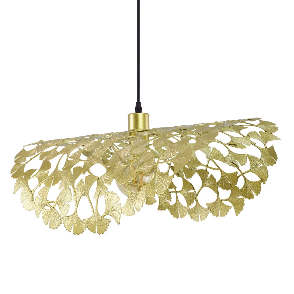 Suspension en métal feuilles de ginko biloba — vue 4