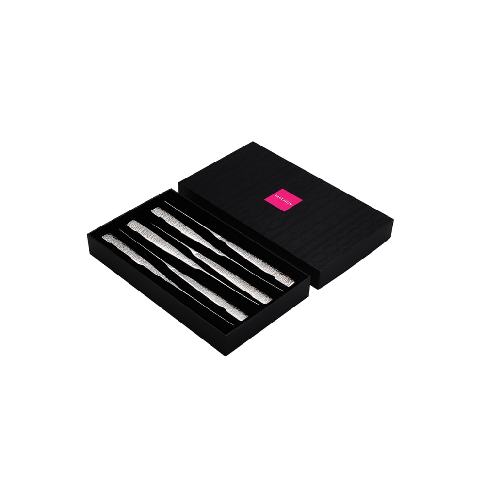 Coffret de 6 couteaux à steak SIGNATURE - Maisons du Monde
