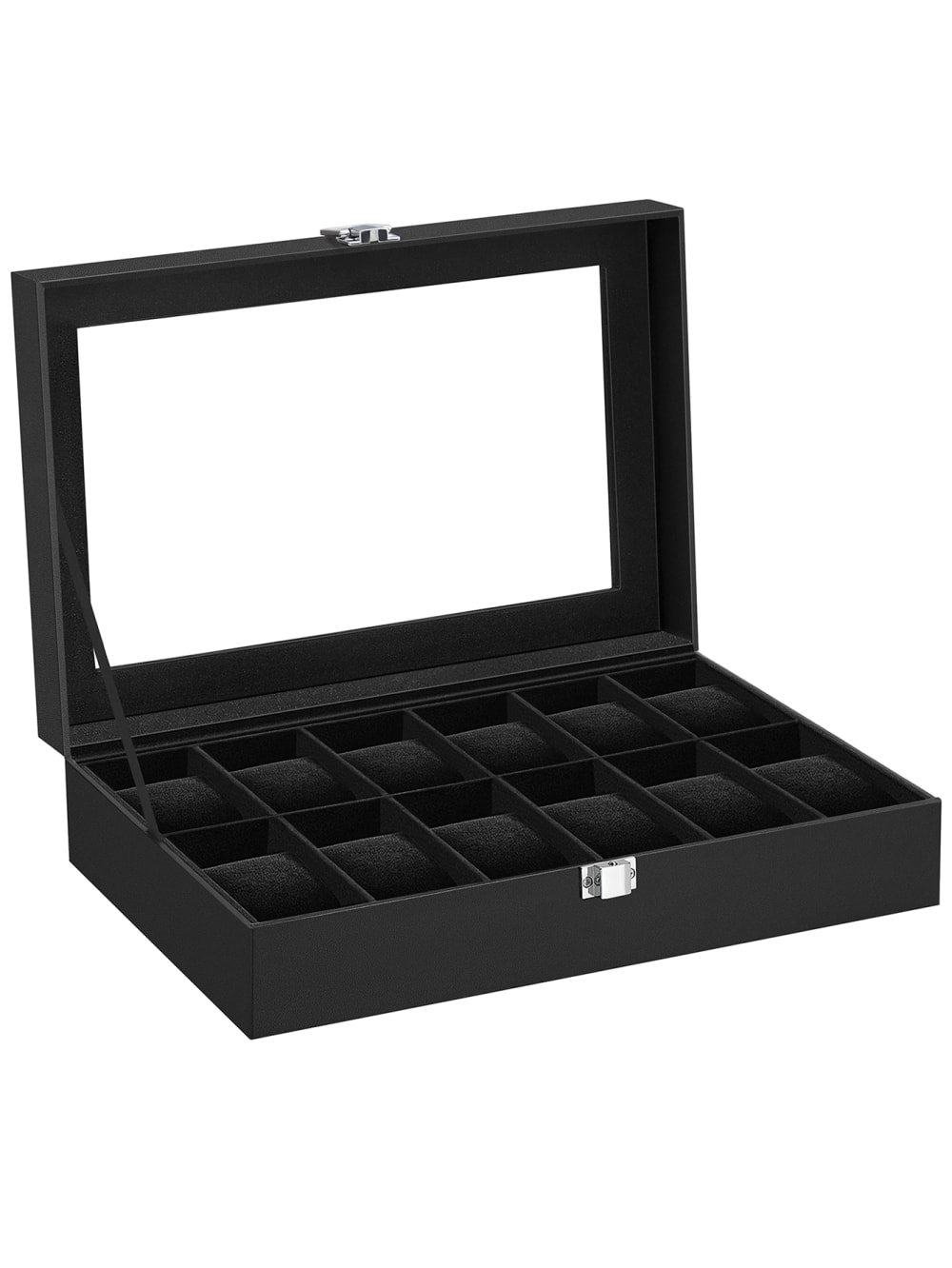 SONGMICS Caja para relojes con 12