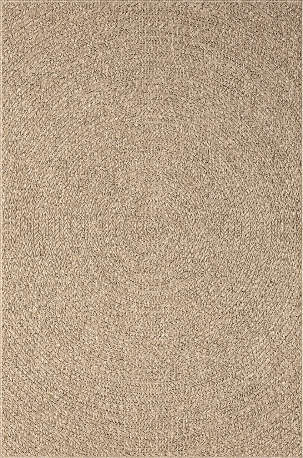 Tapis extérieur jute intempéries - Nature - 120 x 170 cm