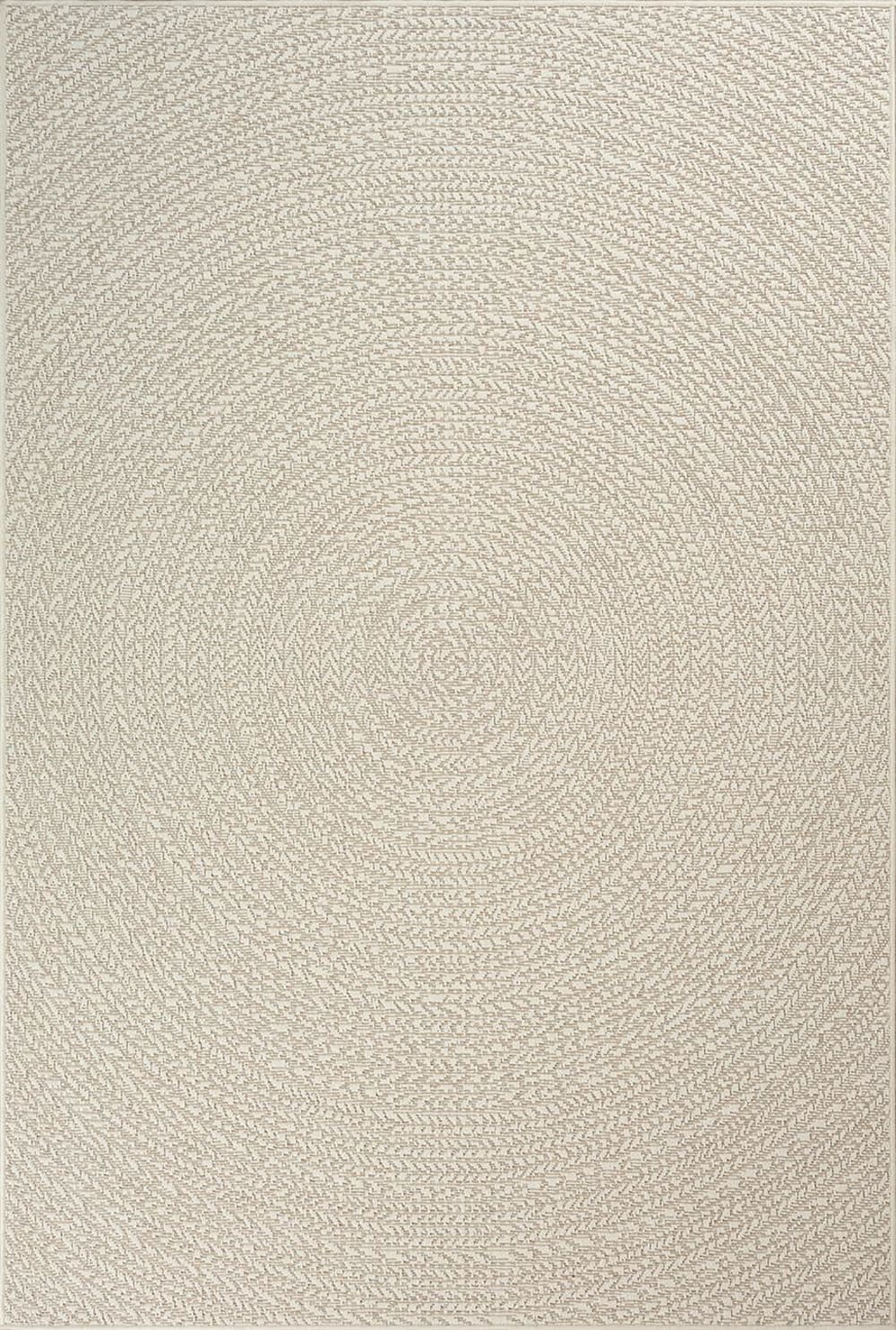 Tapis extérieur jute intempéries - Crème - 120 x 170 cm