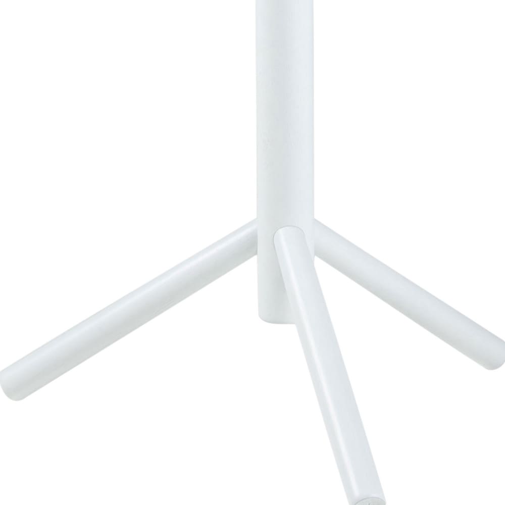 Porte-manteaux en bois h176cm - blanc — vue 4