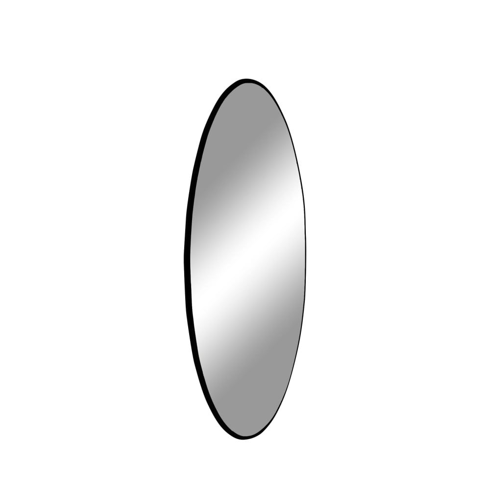 Miroir rond en métal ø60cm - Noir