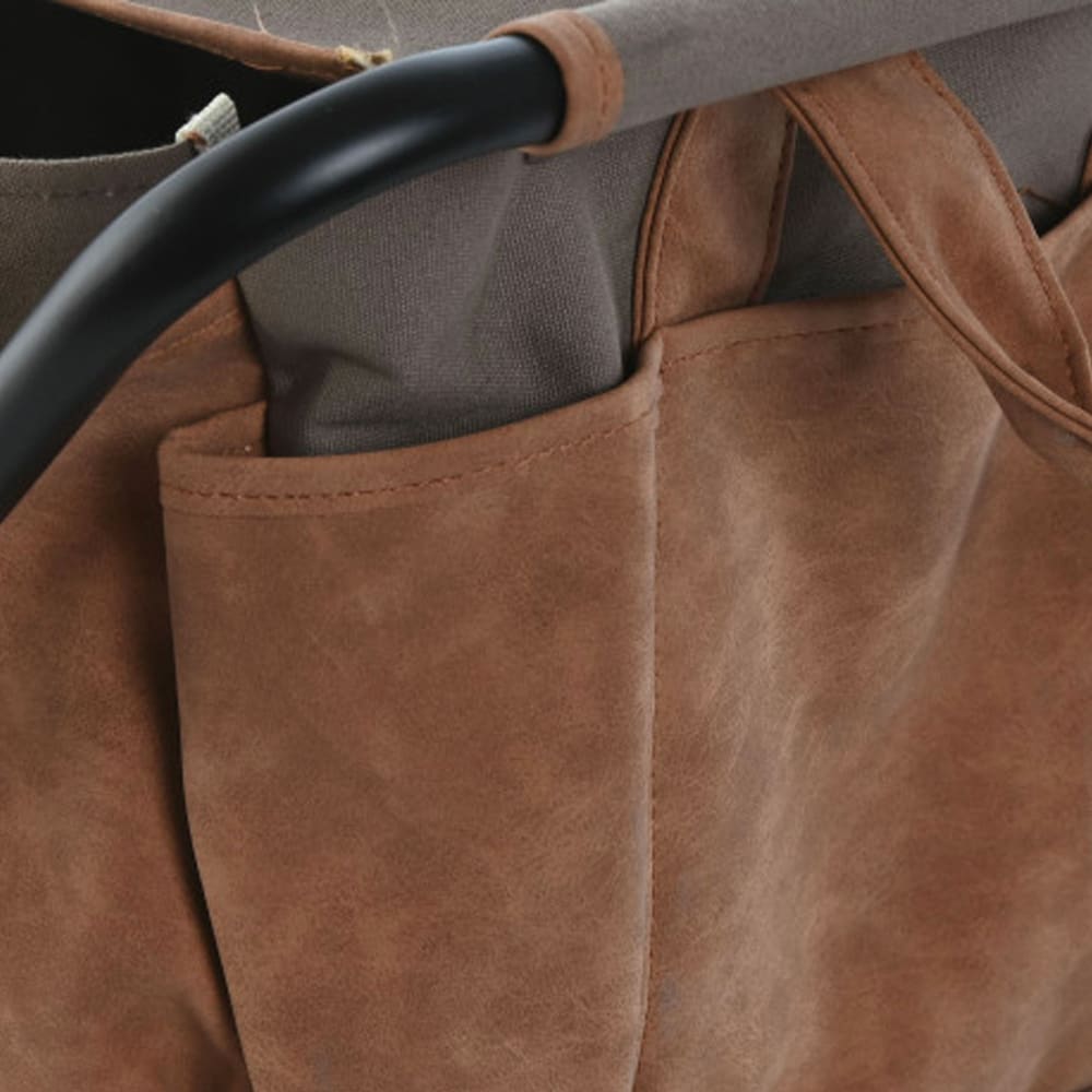 Tabouret de jardinage avec sacoche et outils