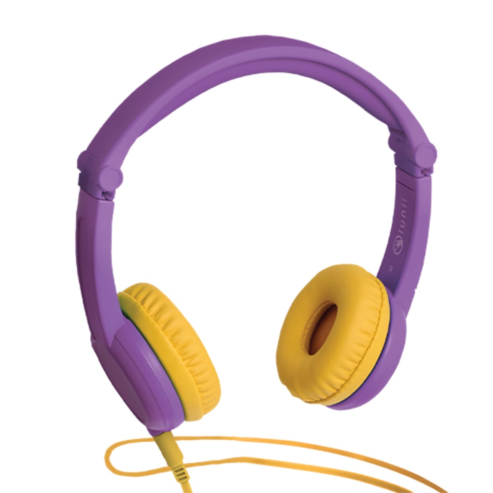 Casque audio violet pour Ma Fabrique à Histoires