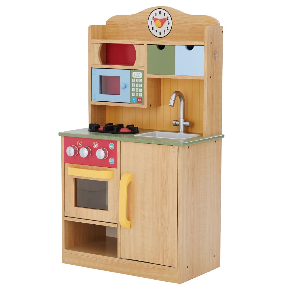 Cuisine en bois pour enfants 90.2cm, Marron