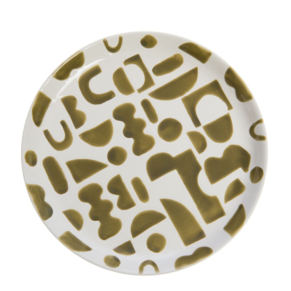 De 6 assiettes plate