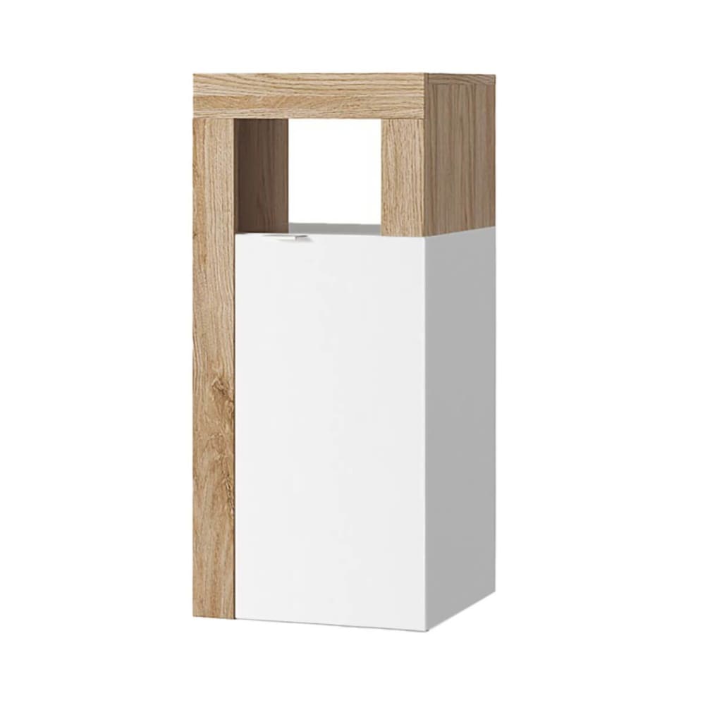 Rangement 1 porte blanc