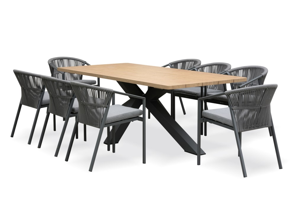 ensemble repas de jardin