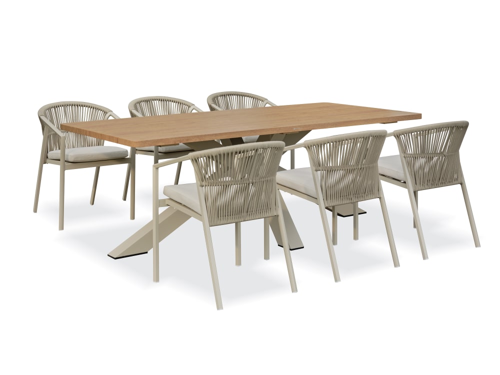 ensemble repas de jardin