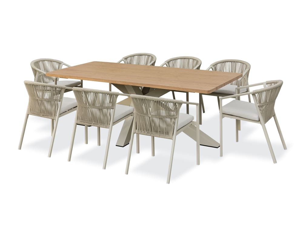 Ensemble repas de jardin