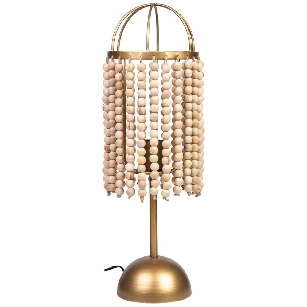 Lampe de table en métal 19x19x33/61h cm — vue 4